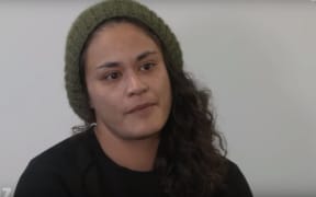 River Jayden was shopping with her partner for cross-stitch at Lincraft Bush Inn when she says she was accused of stealing.