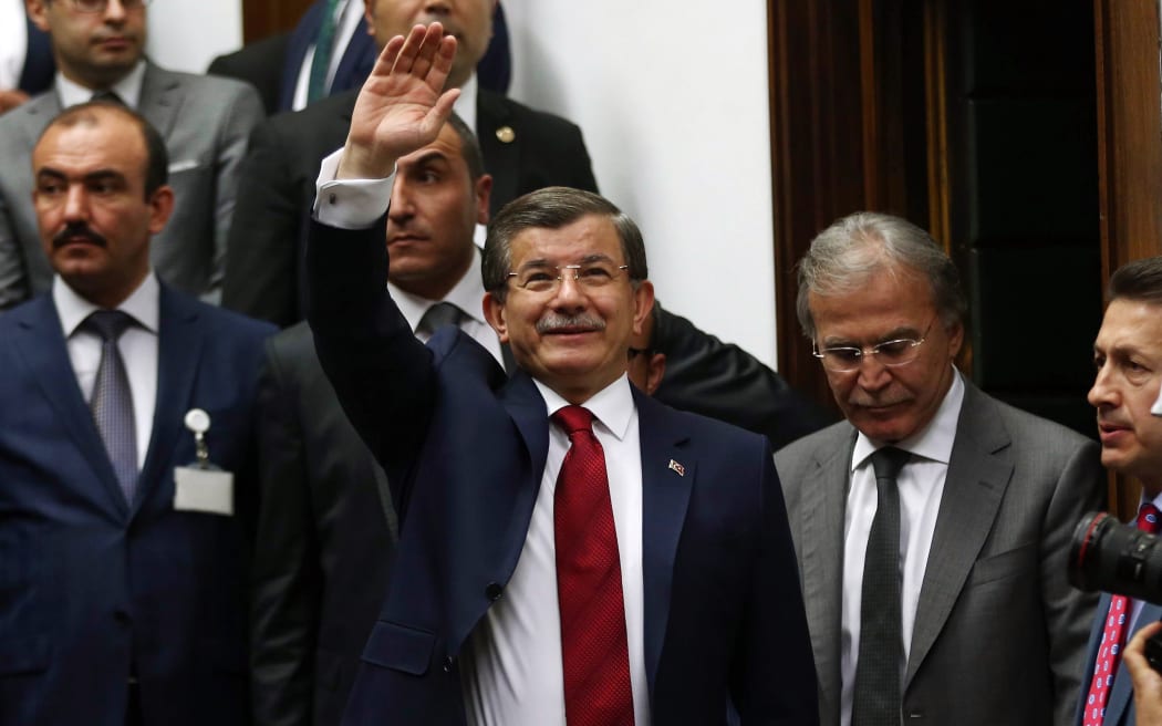 Turkish Prime Minister Ahmet Davutoglu