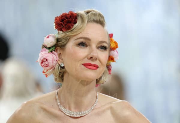 British actress Naomi Watts arrives for the 2026 Met Gala celebrating 