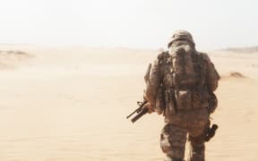 US soldier.