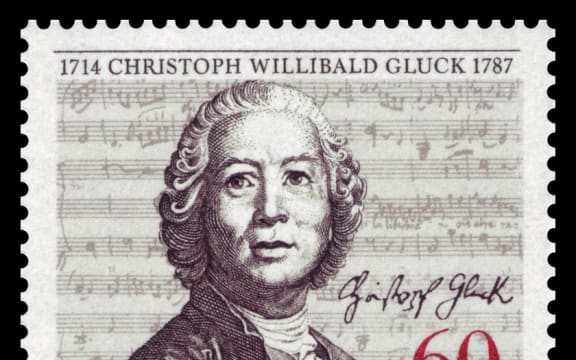 Gluck bicentennial postage stamp
