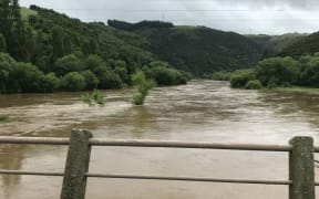 River levels continue to rise adding to yesterday's high levels.