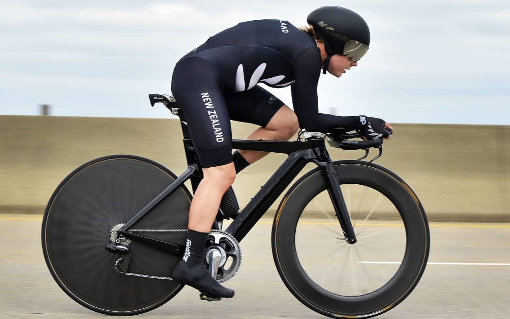 2015 world time trial champion Linda Villumsen.