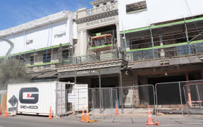 The Municipal Building, on the corner of Heretaunga and Hastings Streets in Hastings, are currently under redevelopment.