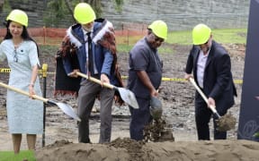Groundbreaking for a new chancery building in Port Moresby for New Zealand's High Commission in Papua New Guinea, 24 February 2026.