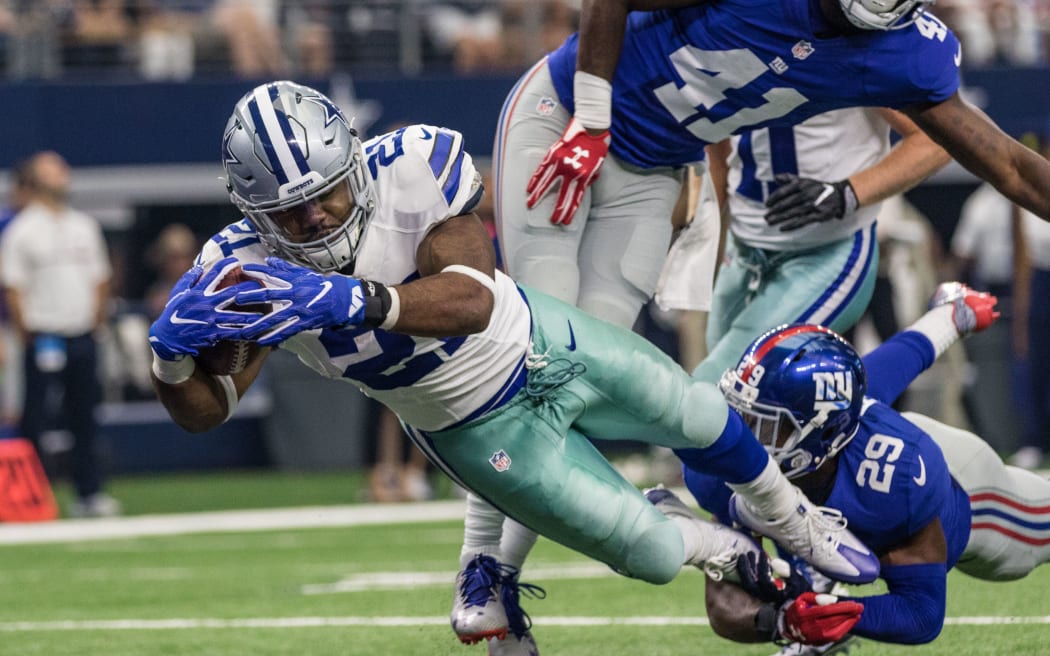 Dallas Cowboys running back Ezekiel Elliott.