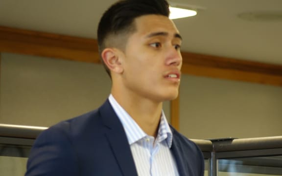Basketballer Reuben Te Rangi.