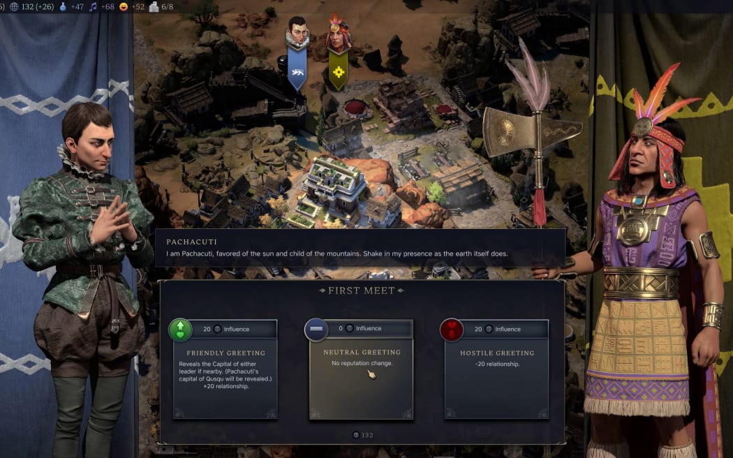 Civilisation VII developers say players can choose which path to take, whether they want to be focused on diplomacy or military.