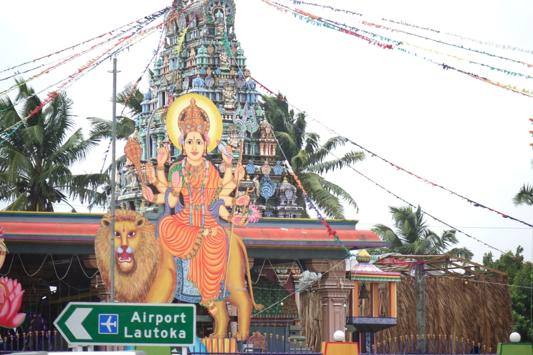 Hindu temple, Nadi, Fiji.