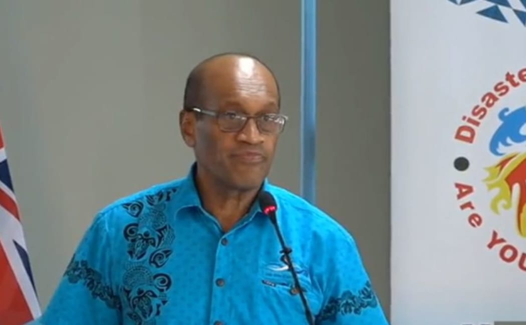 Disaster Management Minister, Jone Usamate