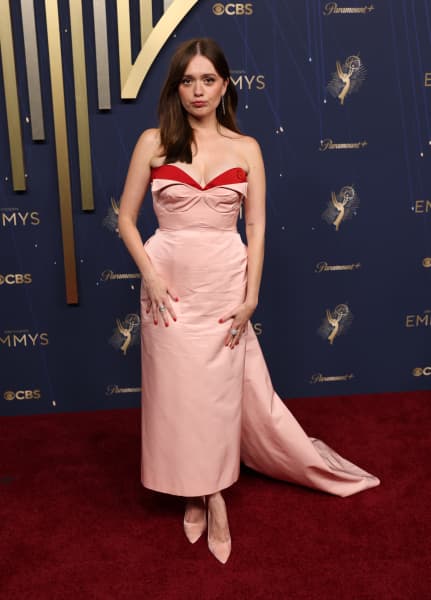 Actress Aimee Lou Wood is nominated for best supporting actress in drama category for her role in The White Lotus.