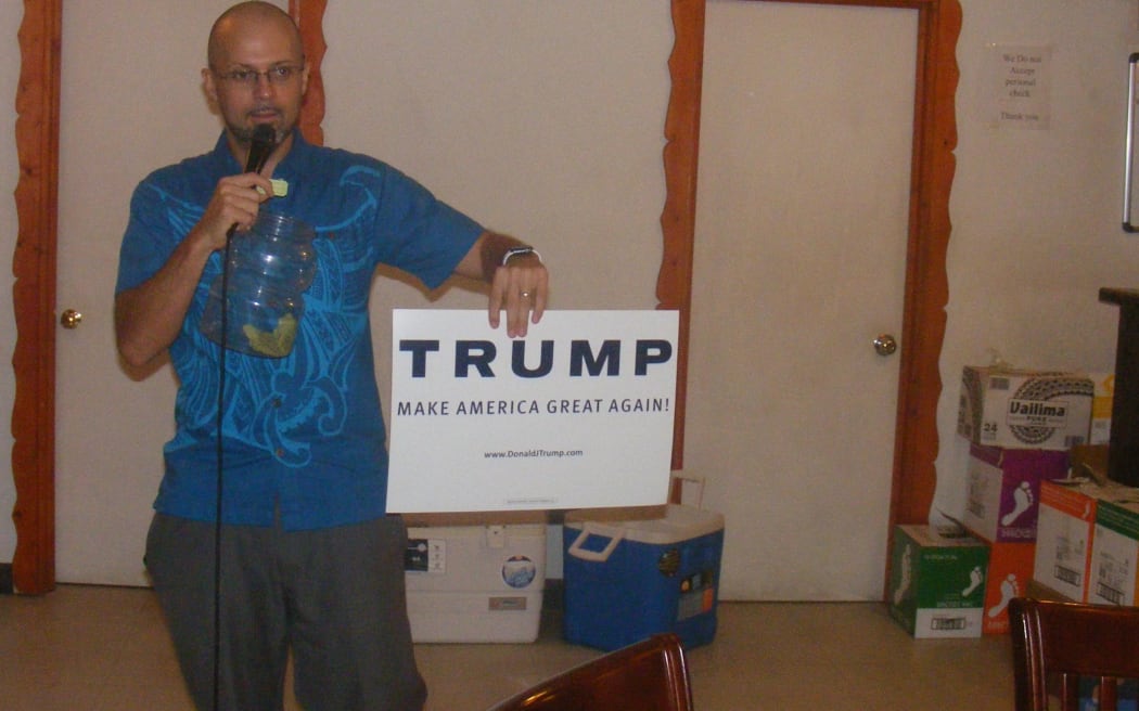 Trump campaign chair, John Raynar.