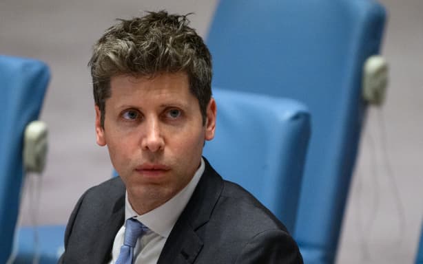 NEW YORK, NEW YORK - SEPTEMBER 23: CEO of OpenAI Sam Altman attends a United Nations (UN) Security Council meeting on artificial intelligence (AI) and international security under “Maintenance of International Peace and Security” during the 81st session of the United Nations (U.N.) General Assembly at U.N. Headquarters on September 23, 2026 in New York City. Tech industry leaders including the CEOs of OpenAI, Anthropic and Hugging Face briefed ambassadors on the risks of artificial intelligence.   Alexi J. Rosenfeld/Getty Images/AFP (Photo by Alexi J. Rosenfeld / GETTY IMAGES NORTH AMERICA / Getty Images via AFP)