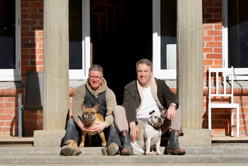 With careful planning and research, Marco Creemers and Ryan Sanders have overseen the restoration of the 1920s mansion.