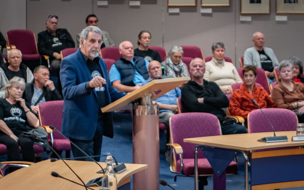 Kevin Moratti said his New Plymouth Ratepayers Alliance ought to be included in council decision-making like "some other un-elected parties".