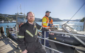 Marlborough District Council nautical and coastal manager and former harbourmaster Luke Grogan.