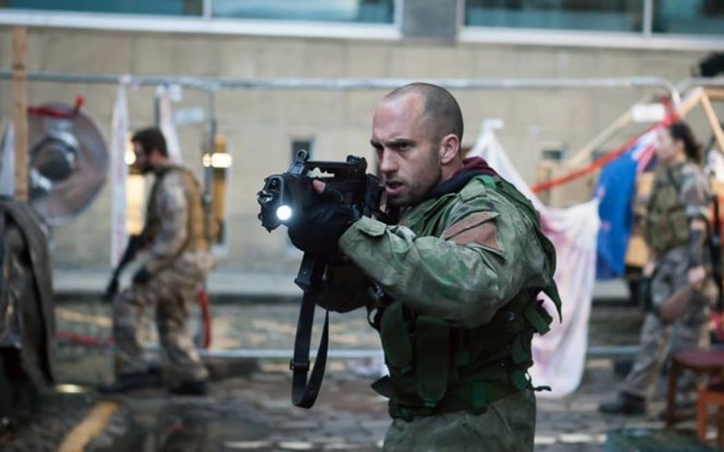 An actor in the interactive zombie experience, Generation of Z.