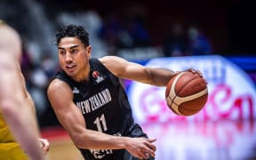 Flynn Cameron of the New Zealand Tall Blacks.