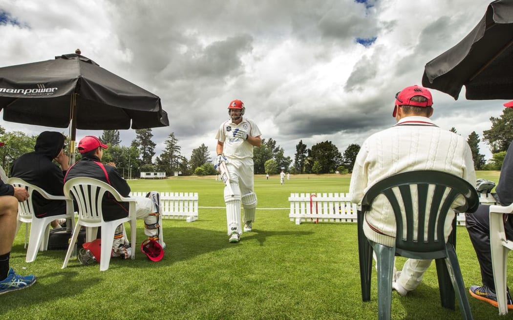 Peter Fulton became Canterbury's most capped first class cricketer in the match, playing in his 104th match for the association overtaking Paul McEwan. Photo: Joseph Johnson / www.photosport.nz