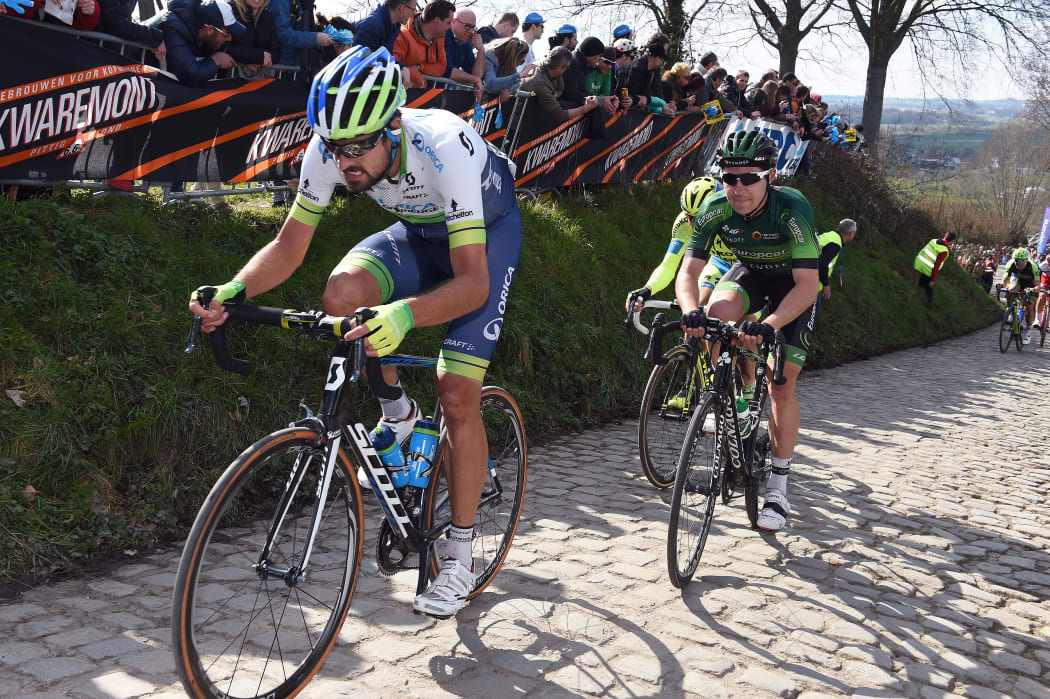 New Zealand cyclist Sam Bewley - pictured competing in last year's Tour of Flanders