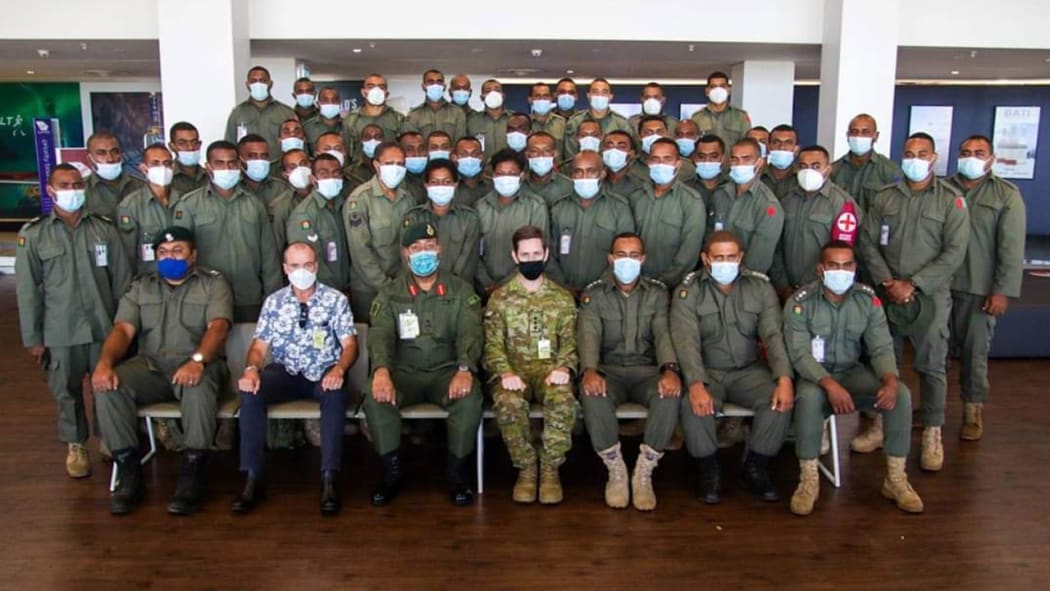 Fiji Military Forces personnel to join the Australian Defence Forces in Tonga.