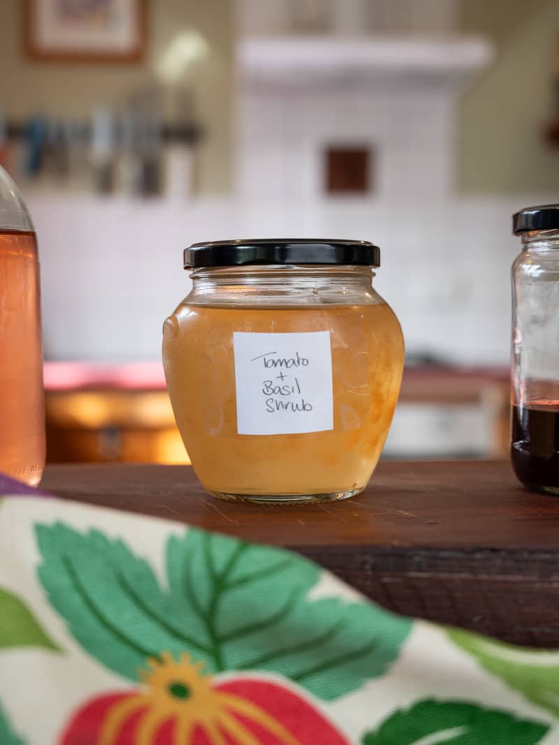 A surprising savoury-sweet shrub that's absolutely delicious.