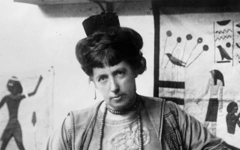 Frances Hodgkins in 1920 when the Hampstead Gallery, London, held an exhibition of her work.