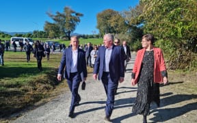 PM Chris Hipkins in Westport for announcement on got funding for flood protection