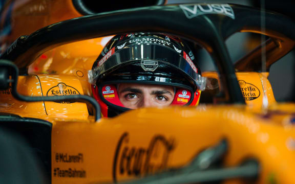 Spanish F1 driver Carlos Sainz.