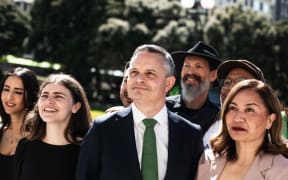 Greens co leaders Marama Davidson and James Shaw