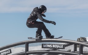 Snowboarder Carlos Garcia Knight will be the first New Zealander in action at the Winter Olympics.