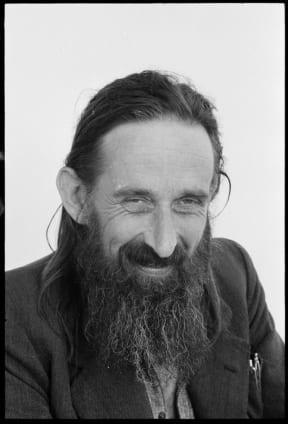 An image of poet James K. Baxter.