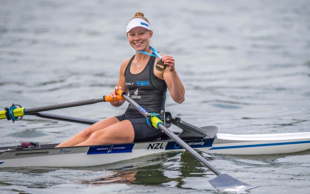 Jackie Kiddell wins World Cup gold 2017.