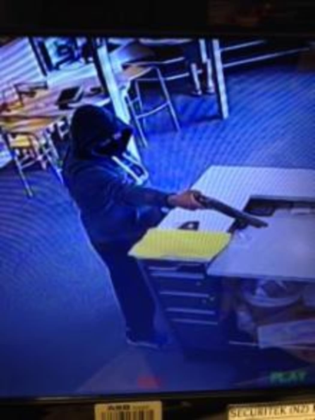 The police released this image in relation to the armed robbery in Te Awamutu.
