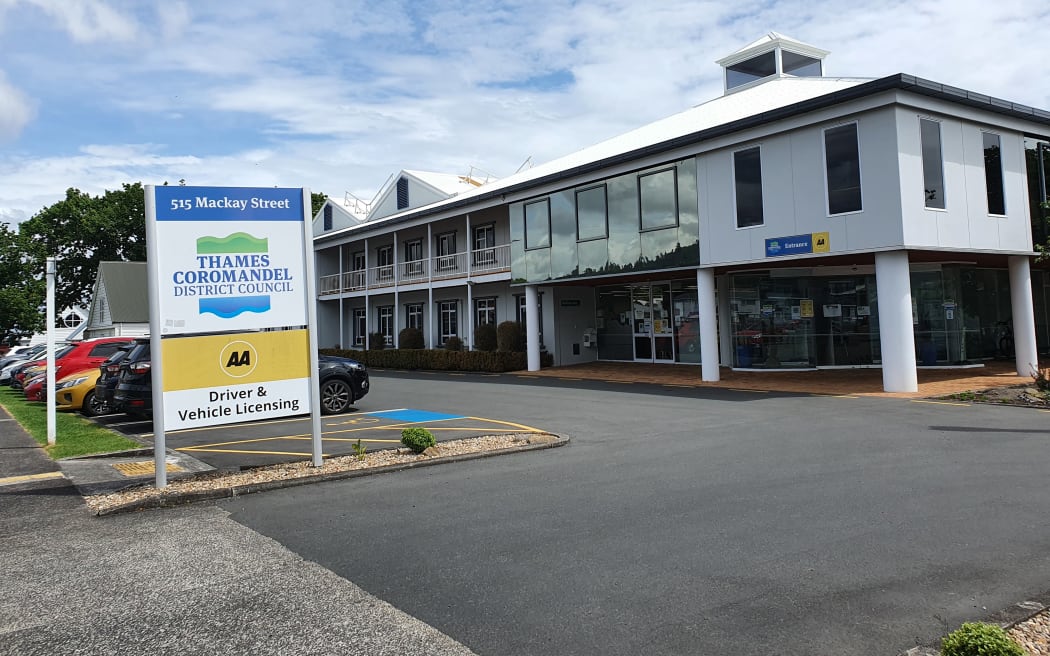 The Thames Coromandel District Council building.