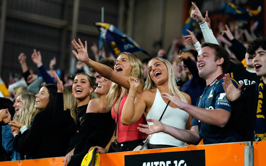 Highlanders v Crusaders, round 12 of the Super Rugby Pacific competition at Forsyth Barr Stadium, Dunedin.