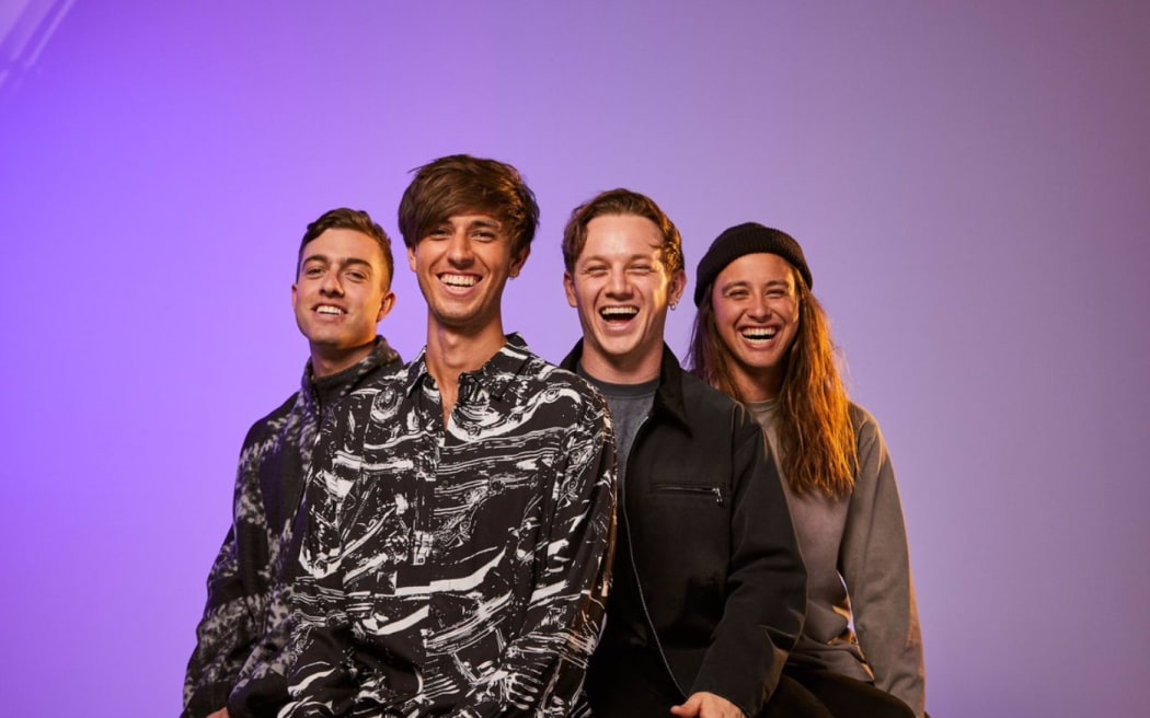 Matt Beachen, Shaan Singh, Sam Thomson and Ben O’Leary of Drax Project