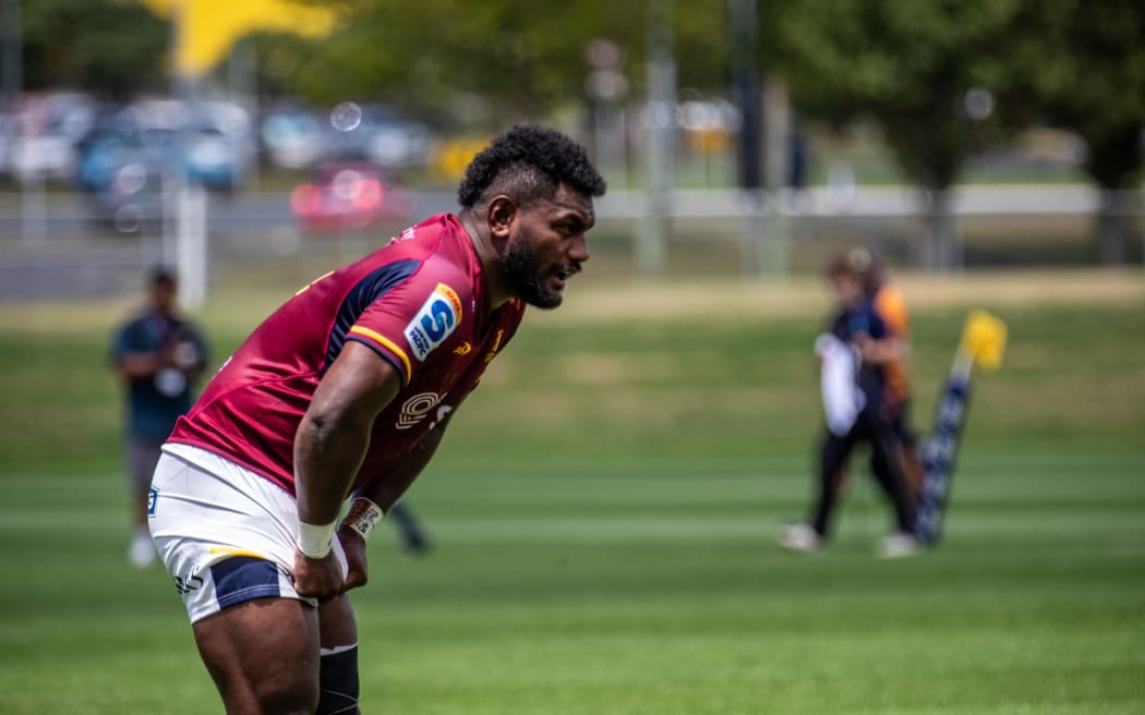 Moana Pasifika vs Highlanders pre-season game North Harbour Stadium