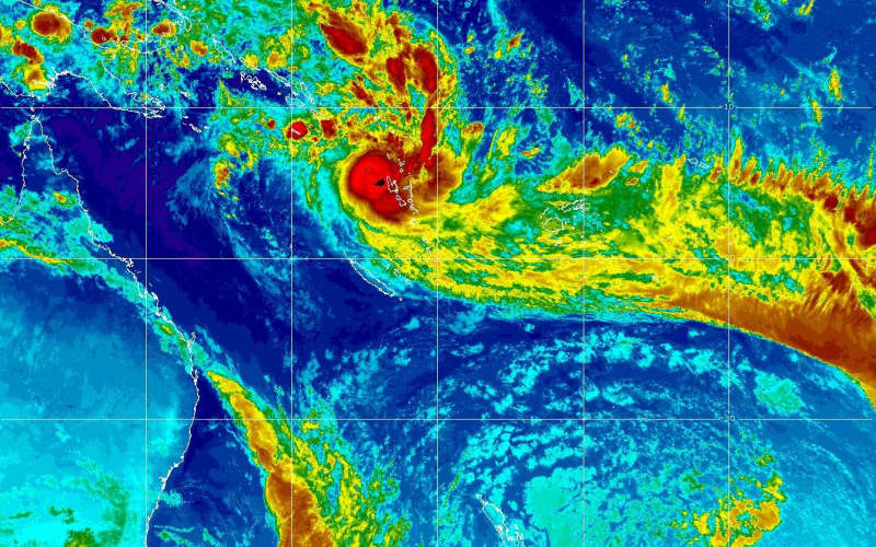 Cyclone Harold rapidly intensifies to a category four storm | RNZ