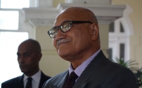 The President of Fiji, Jioji Konrote.