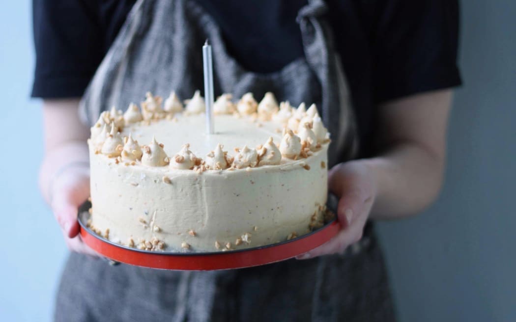 Sally's peanut butter chocolate cake
