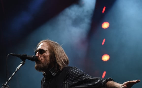 Tom Petty performs with Tom Petty and the Heartbreakers during their 40th Anniversary Tour in Nashville, Tennessee, on April 25.