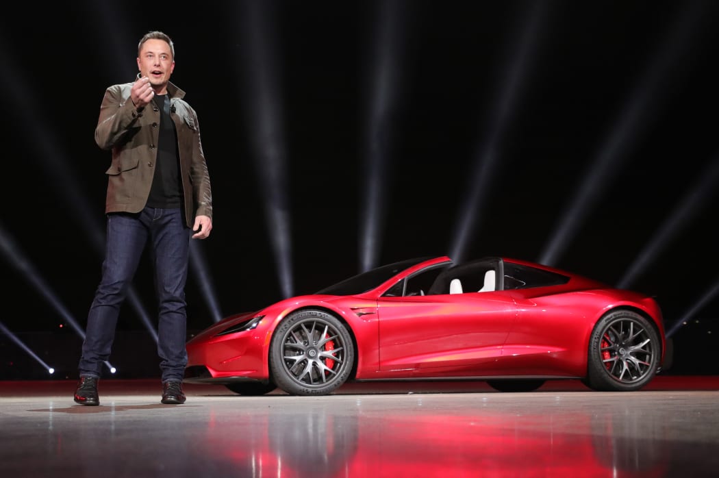 3238214 11/16/2017 Engineer, entrepreneur, inventor and investor Elon Musk during the presentation of Tesla Motors' new products.