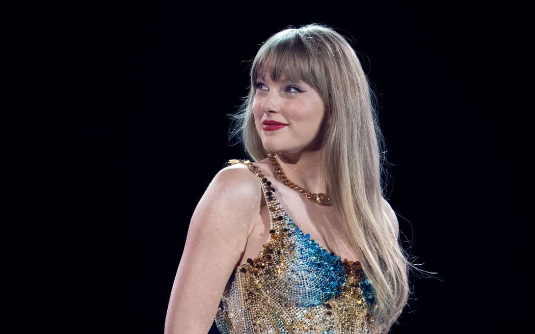 US singer-songwriter Taylor Swift performs onstage on the first night of her "Eras Tour" at AT&T Stadium in Arlington, Texas, on 31 March, 2023.