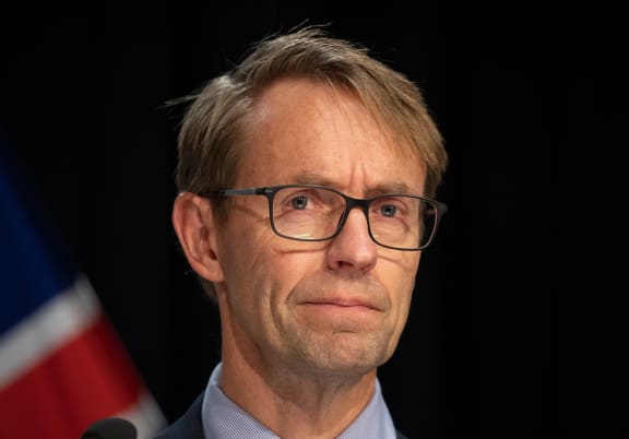 Director-General of Health Ashley Bloomfield at a media briefing at Parliament about the Covid-19 coronavirus.