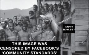 Vanuatu Daily Post's tongue-in-cheek effort to comply with Facebook's 'community standards' policy.