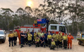 NZ firefighters in Australia