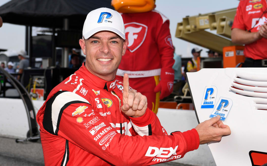 New Zealand Indycar driver Scott McLaughlin