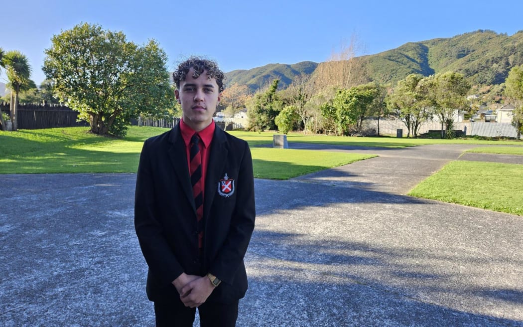Rangatahi Pōtatau Clark.
