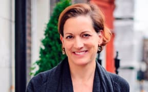Pulitzer prize-winning author Anne Applebaum whose book "Red Famine, Stalin's War on Ukraine" describes Joseph Stalin's political famine.